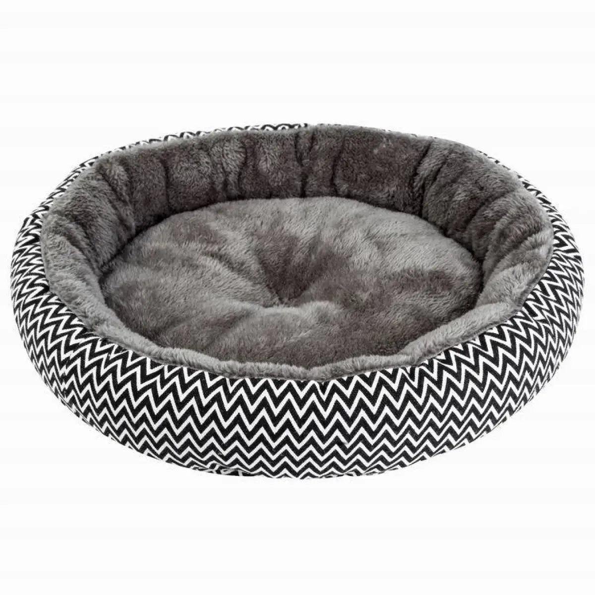 Deluxe Plush Round Pet Bed